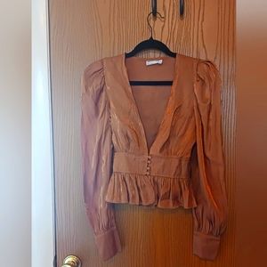 asos DESIGN US size 4 elegant shirt